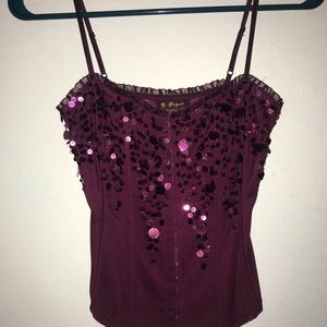Sequin Corset — Small